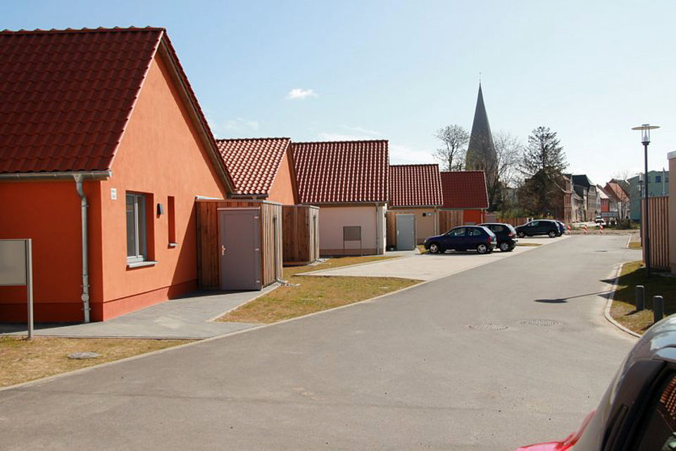 Bild zeigt einen Blick in Richtung Stadt