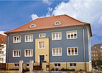 Bild zeigt das Gebäude des DRK Kinder- und Jugendwohnhaus