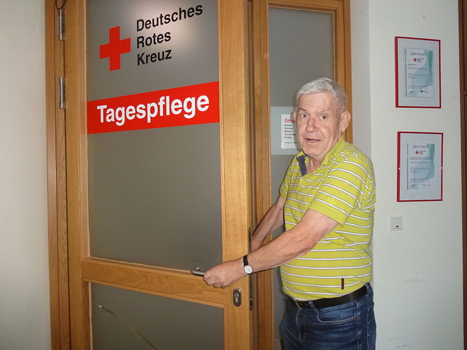 Bild zeigt den Eingangsbereich der Tagespflege