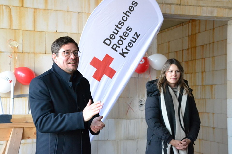 Richtfest Bild 2 Bild zeigt ...