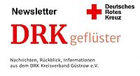 Bild zeigt das Logo des DRK Newsletters