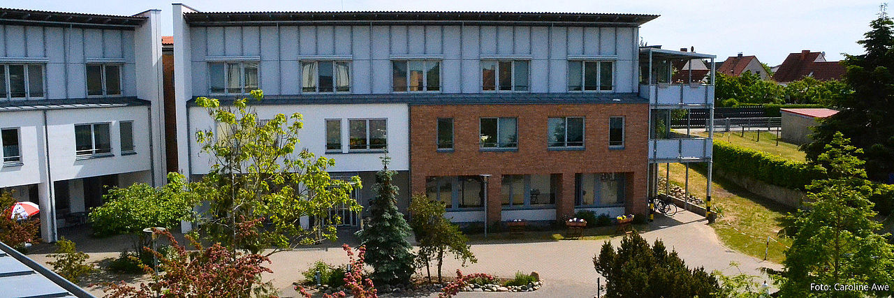 Seniorenheim Laage Bild zeigt das Gebäude des Seniorenheimes in Laage