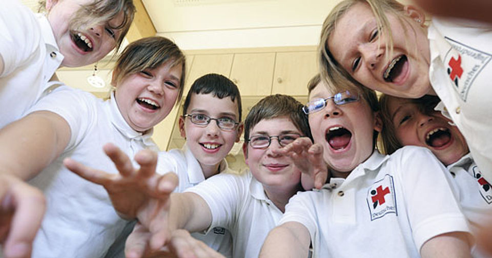 Bild zeigt Kinder des JRK