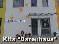 Bild zeigtdas Gebäude der DRK Kita "Bärenhaus"