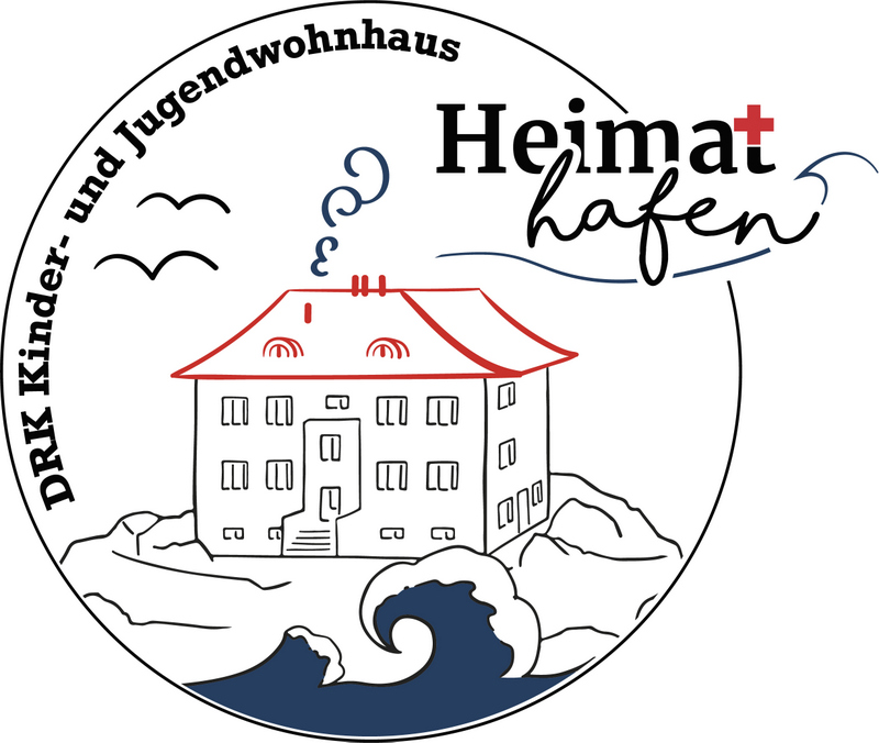 Bild zeigt das Logo des Kinder- und Jugendwohnhaus "Heimathafen"