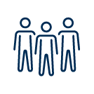 Piktogramm Gruppe von Menschen