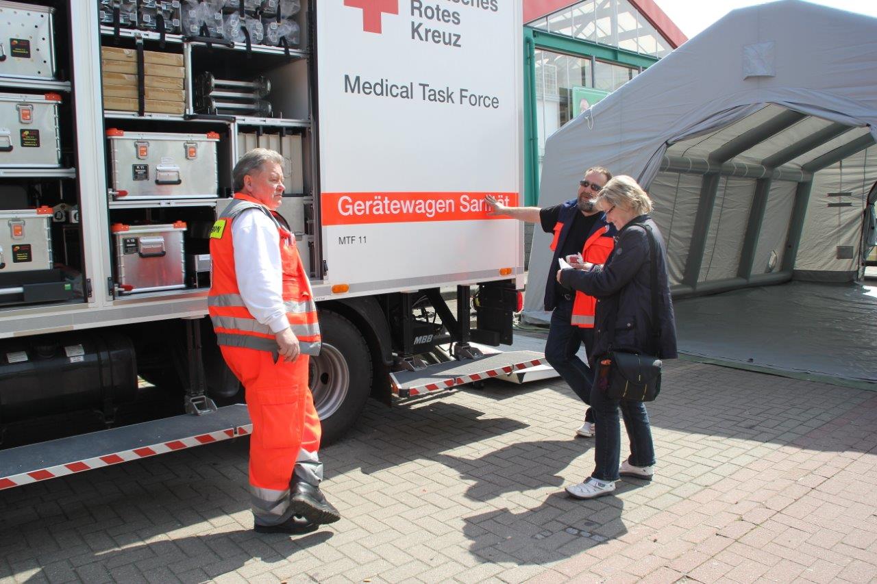 Bild zeigt einen Wagen der Medical Task Force