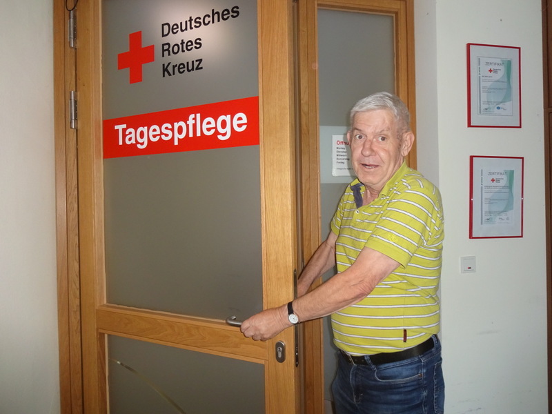Bild zeigt den Eingangsbereich der Tagespflege