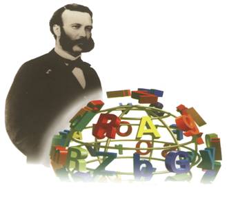 Bild zeigt den Gründer des Roten Kreuzes Henry Dunant